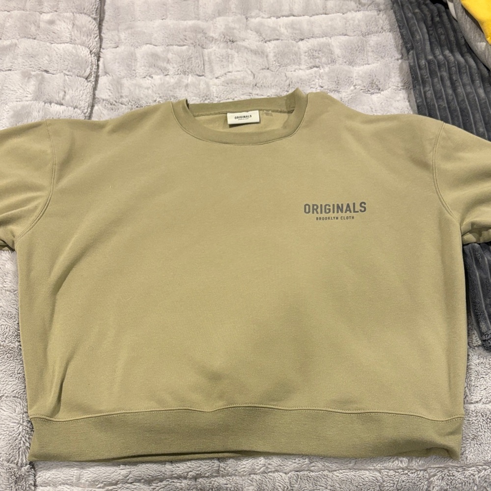 Brooklyn Cloth Olive Sweatshirt